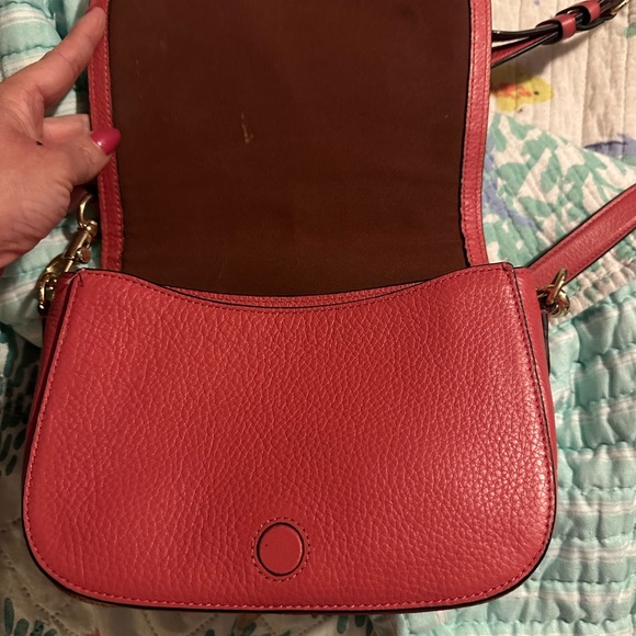 Coach pink Leather Crossbody Bag - Picture 2 of 6